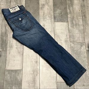 True Religion Super T Rigid Denim Boot Cut Flare Jean 30